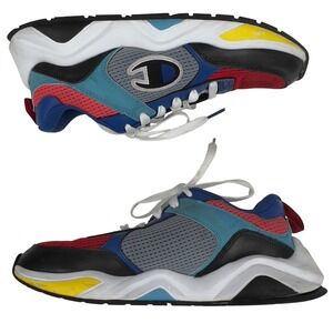 Champion Mens 93 Eighteen Big C Casual Low-Top Fashion Sneakers‎ 8.5 M Retro 80s